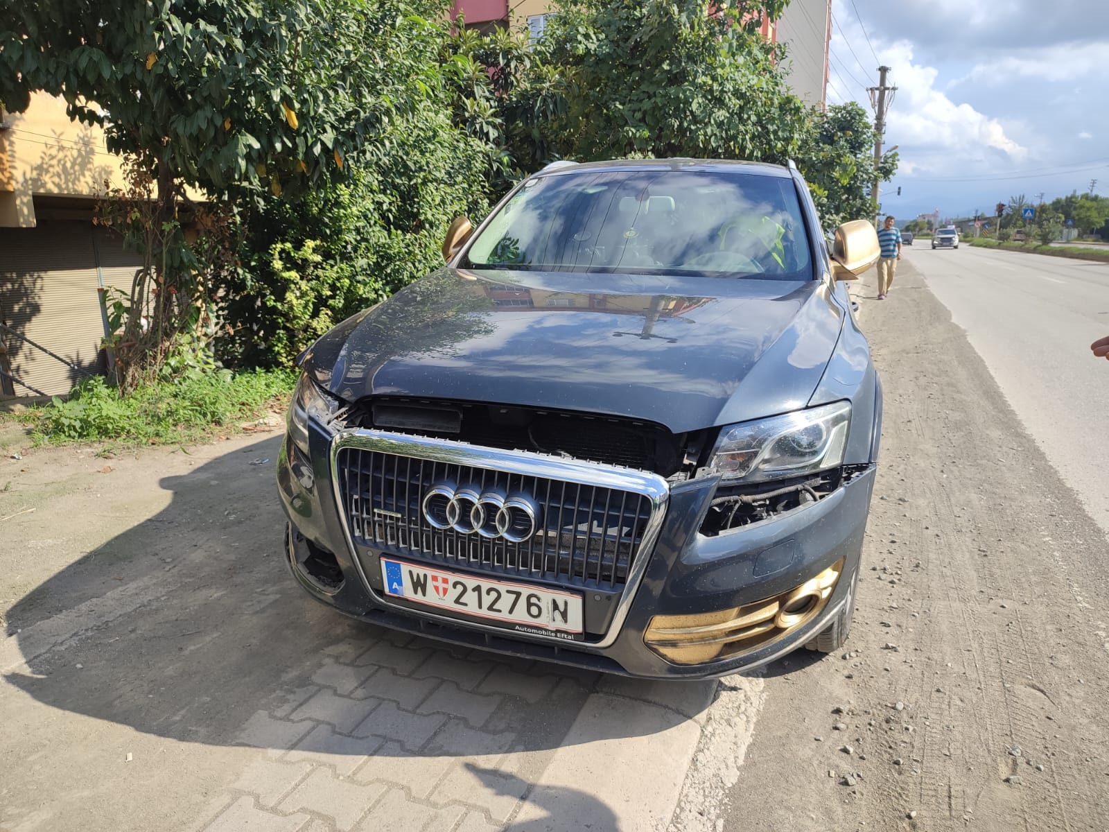 Samsun Çarşamba'da otomobil ile cip çarpıştı