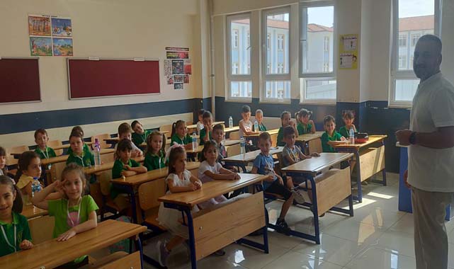 Samsun'da birinci sınıflar ders başı yaptı