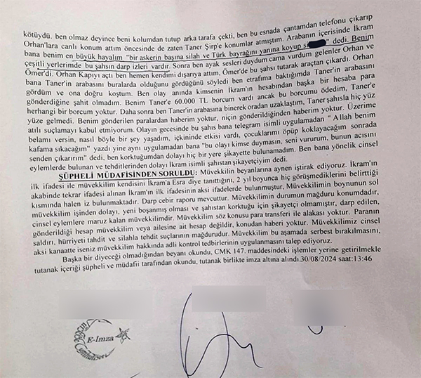 İmam İkram Sorguç'un iğrenç fantezisi! Astsubay kadın herşeyi ifadesinde anlattı