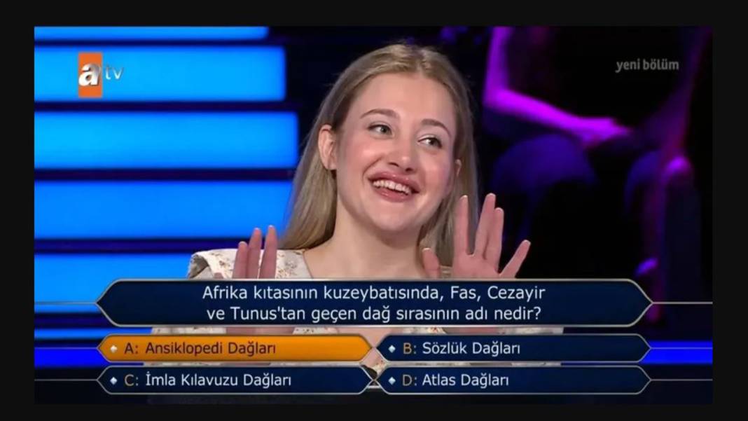 Kim Milyoner Olmak İster’de şaşırtan yarışmacı! İşte yarışmacının o cevabı