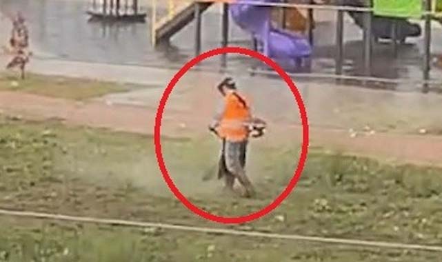 İbrahim Sandıkçı fedakar işçiyi ödüllendirdi