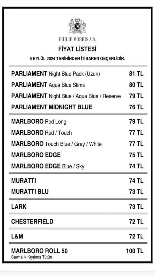 Sigaraya yeni zam geldi!