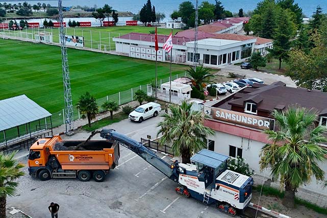 Samsun Büyükşehir Belediyesi’nden Samsunspor’a destek