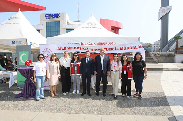 Canik Belediyesi’nden farkındalık oluşturan şenlik