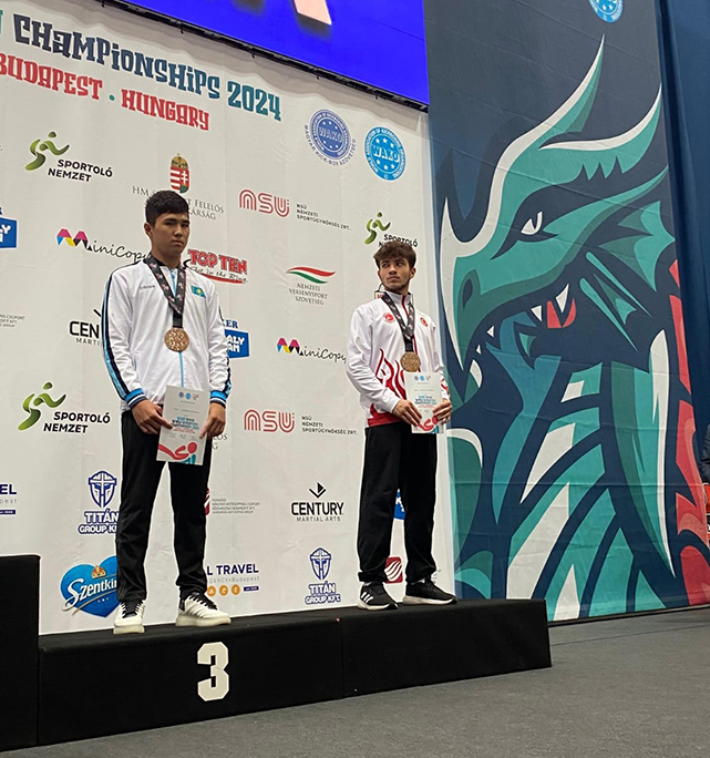 Hüseyin Emre Yıldırım dünya üçüncüsü