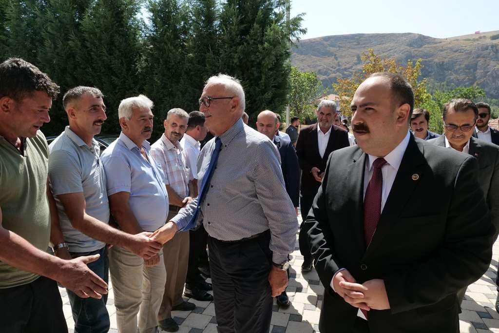 AK Parti Genel Başkan Yardımcısı Yılmaz'dan, İnönü Belediye Başkanı Hamamcı'ya ziyaret