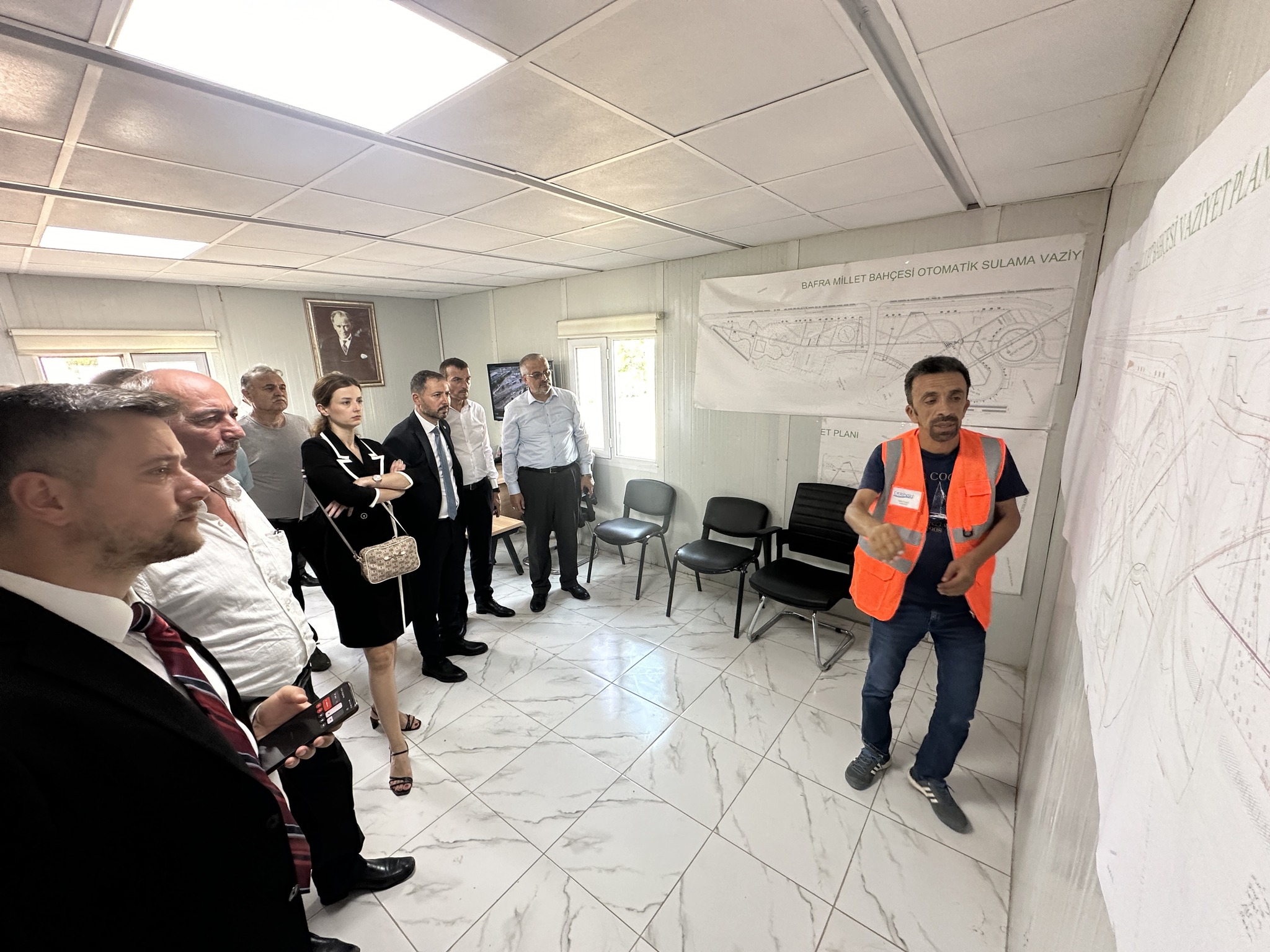 Samsun'da Bafra Belediyesi'nden yatırım turu