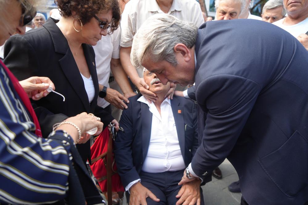 Samsun'da CHP töreninde başkan fenalık geçirdi