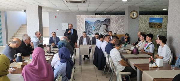 Samsun Vezirköprü'de üniversiteyi kazanan öğrencilere veda programı