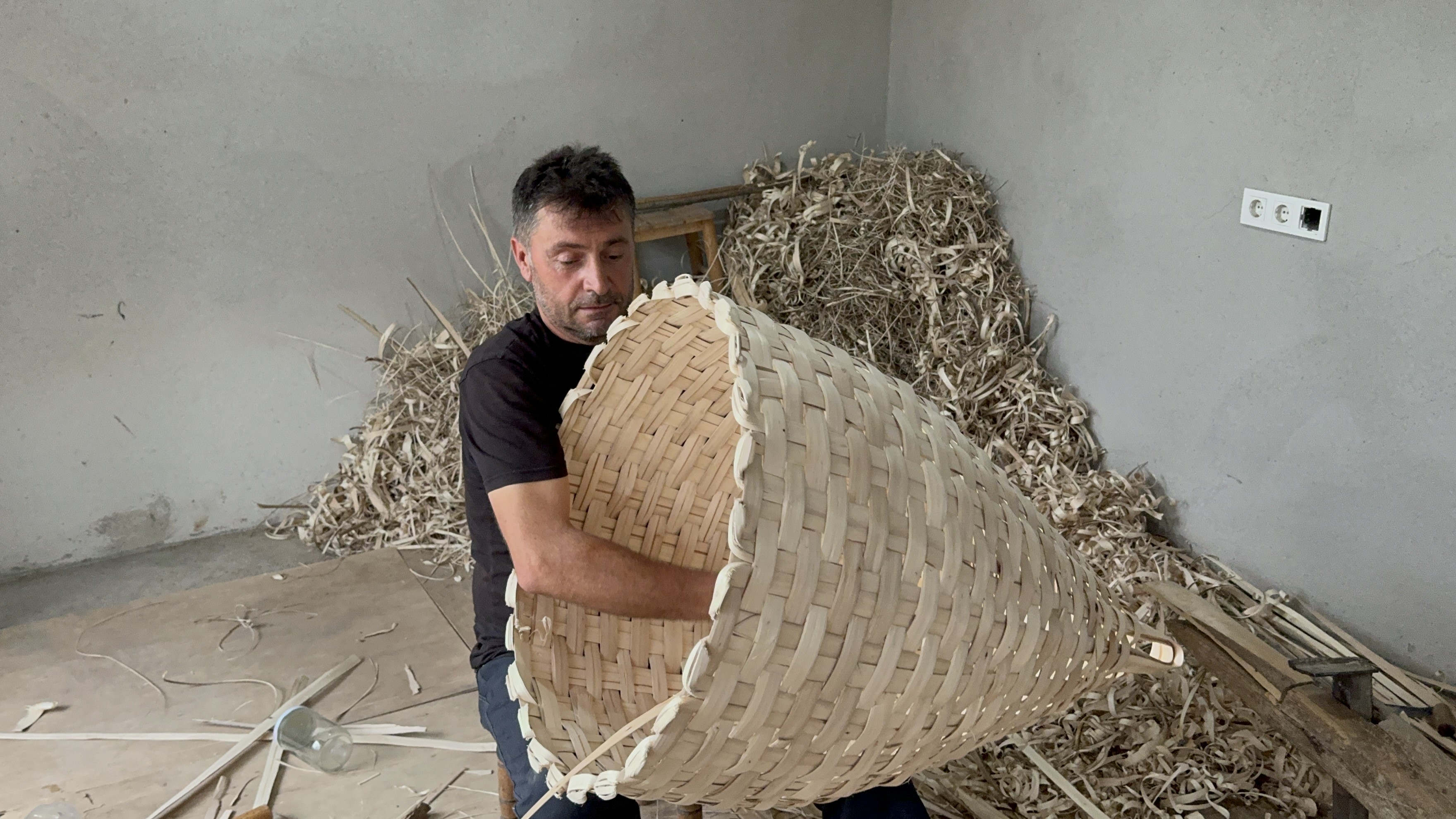 Fındık dallarından sanata dönüşen miras