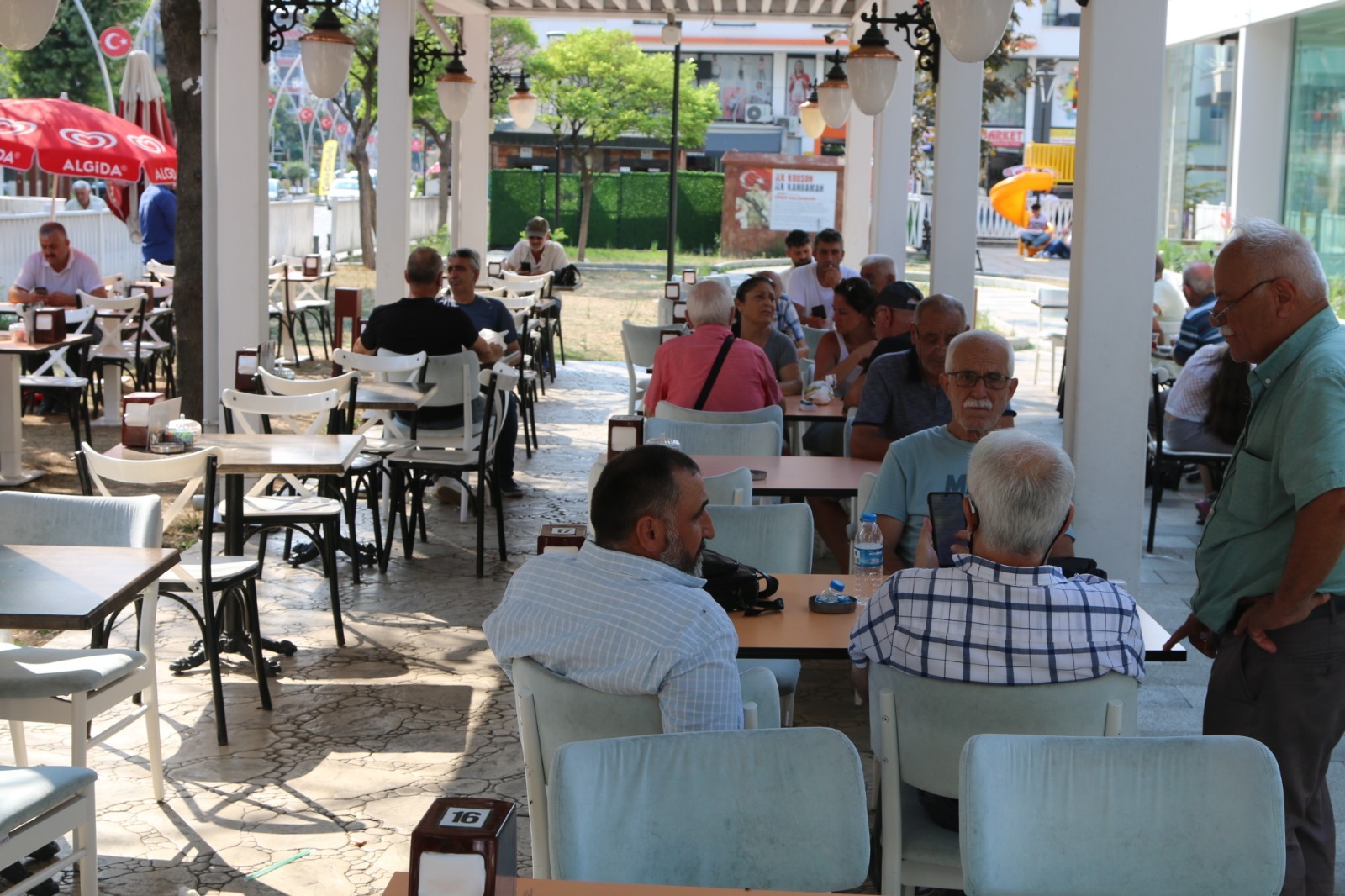 Atakum’da huzurun adresi: Şehit Ömer Halisdemir Parkı