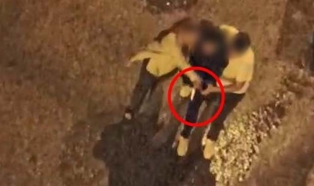 Samsun'da bir anne, oğlunu kurtarmak için ev bastı