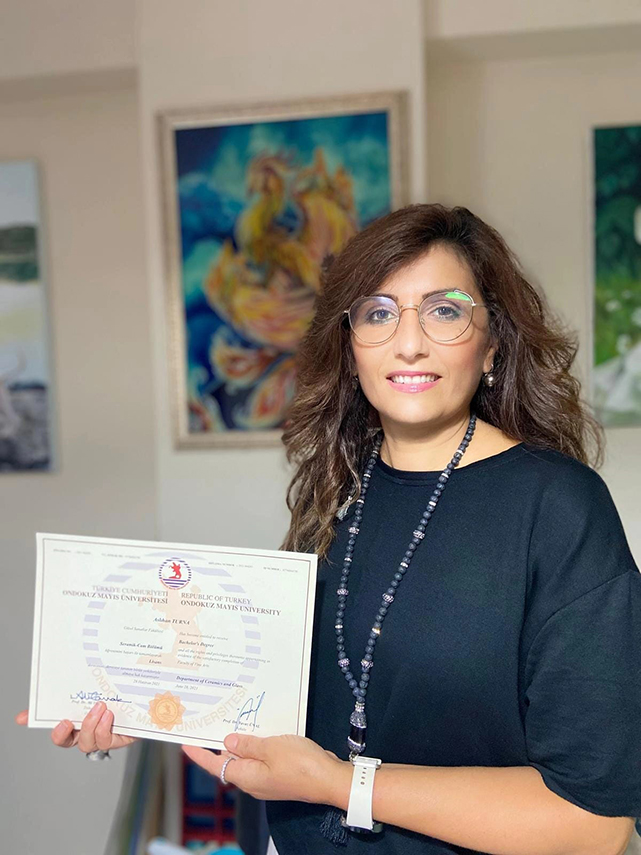 Samsun’da 45 yaşında eğitime geri döndü!