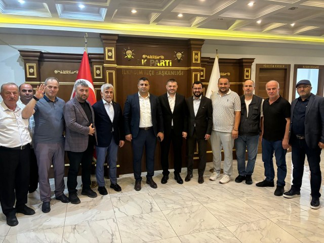 Samsun AK Parti'de İlçe Teşkilatlarında delege seçimi yapıldı