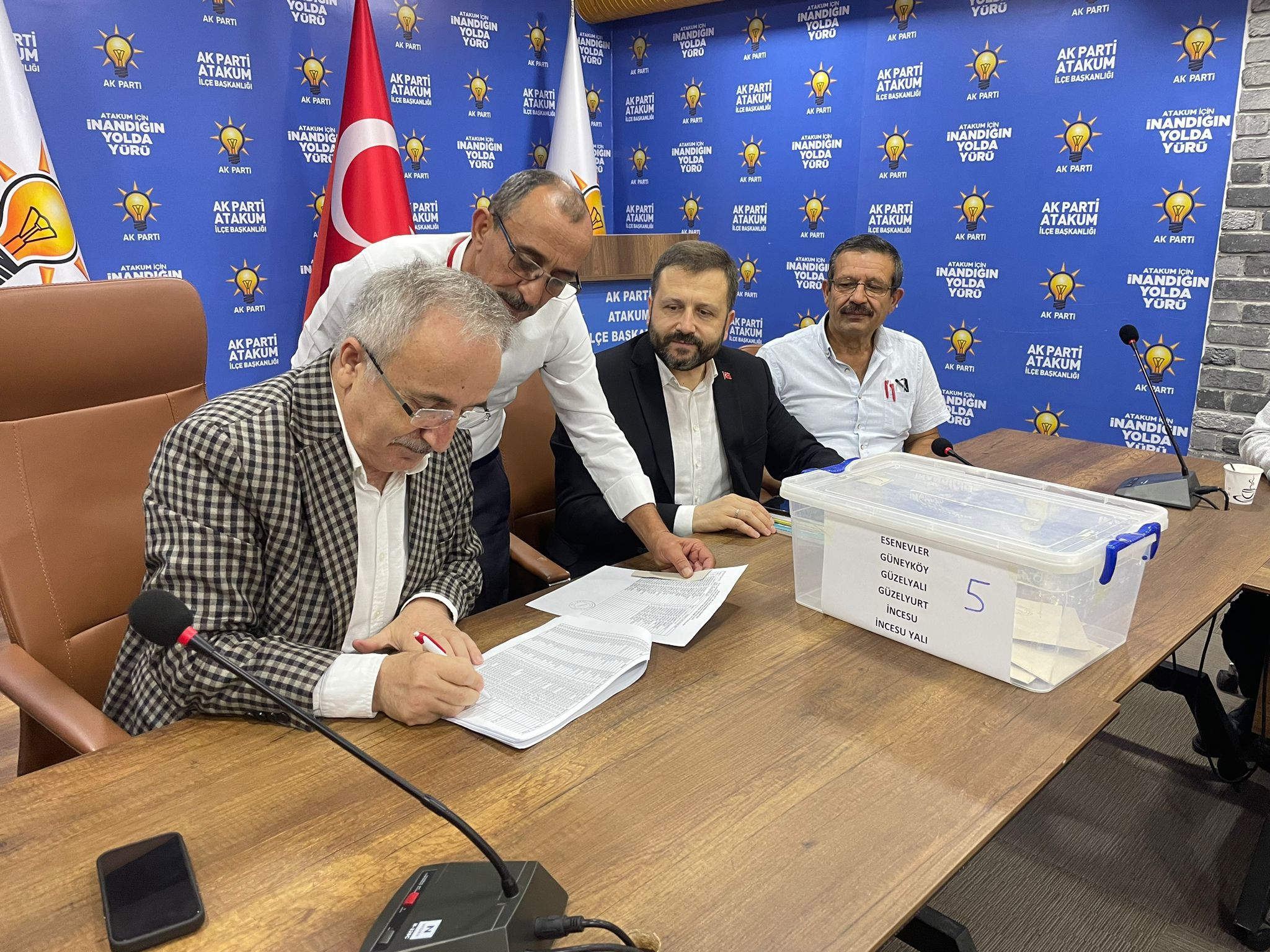 Samsun AK Parti'de mahalle delege seçimleri tamamlandı