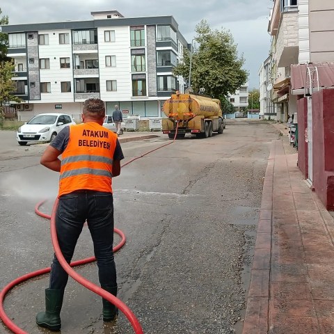 Atakum Belesiyesi'nden temizlik seferberliği