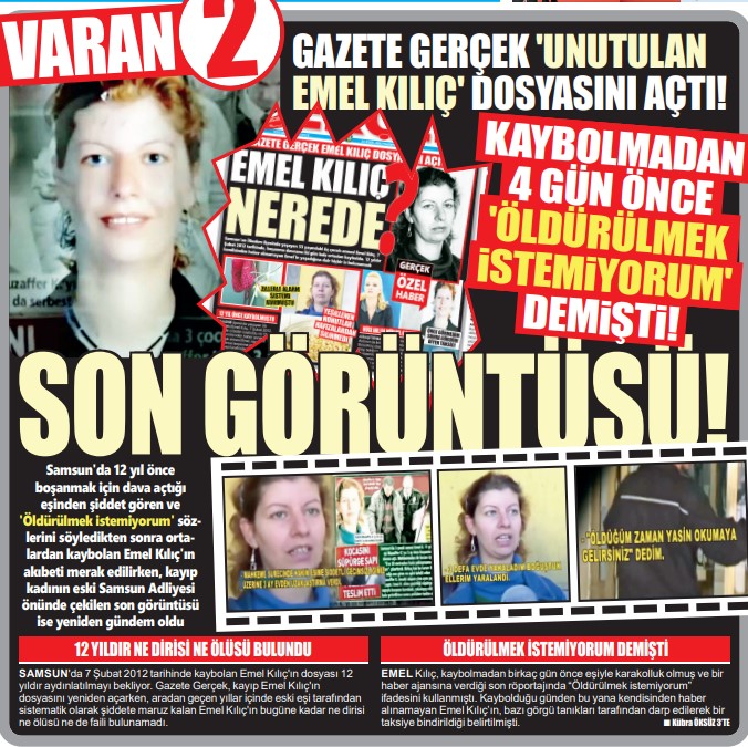 12 yıldır çözülemeyen Emel Kılıç gizemi! Ya faili ya Emel'i bulun artık