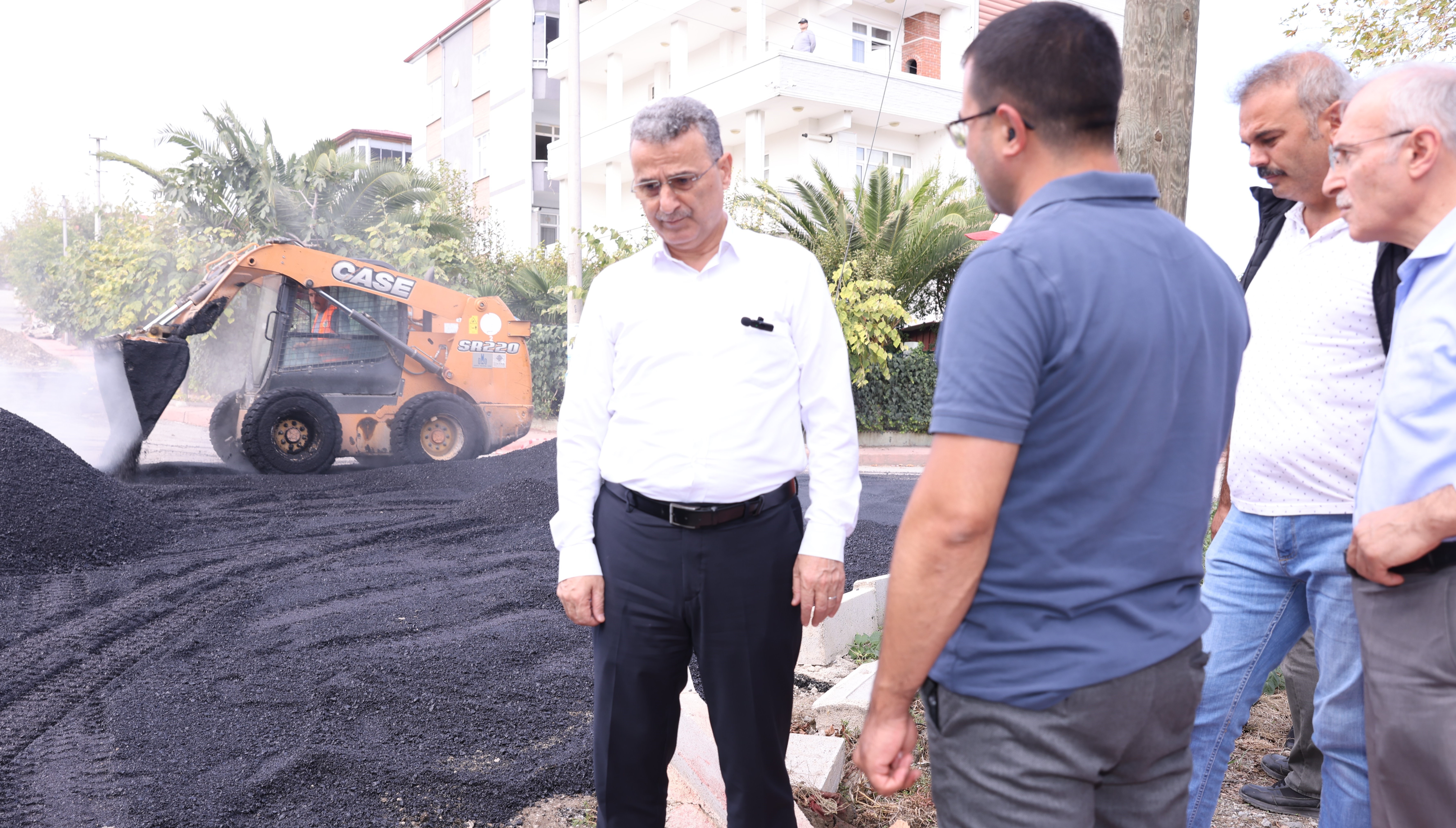 Samsun'da İlkadım Belediyesi yolların kalitesini arttırıyor
