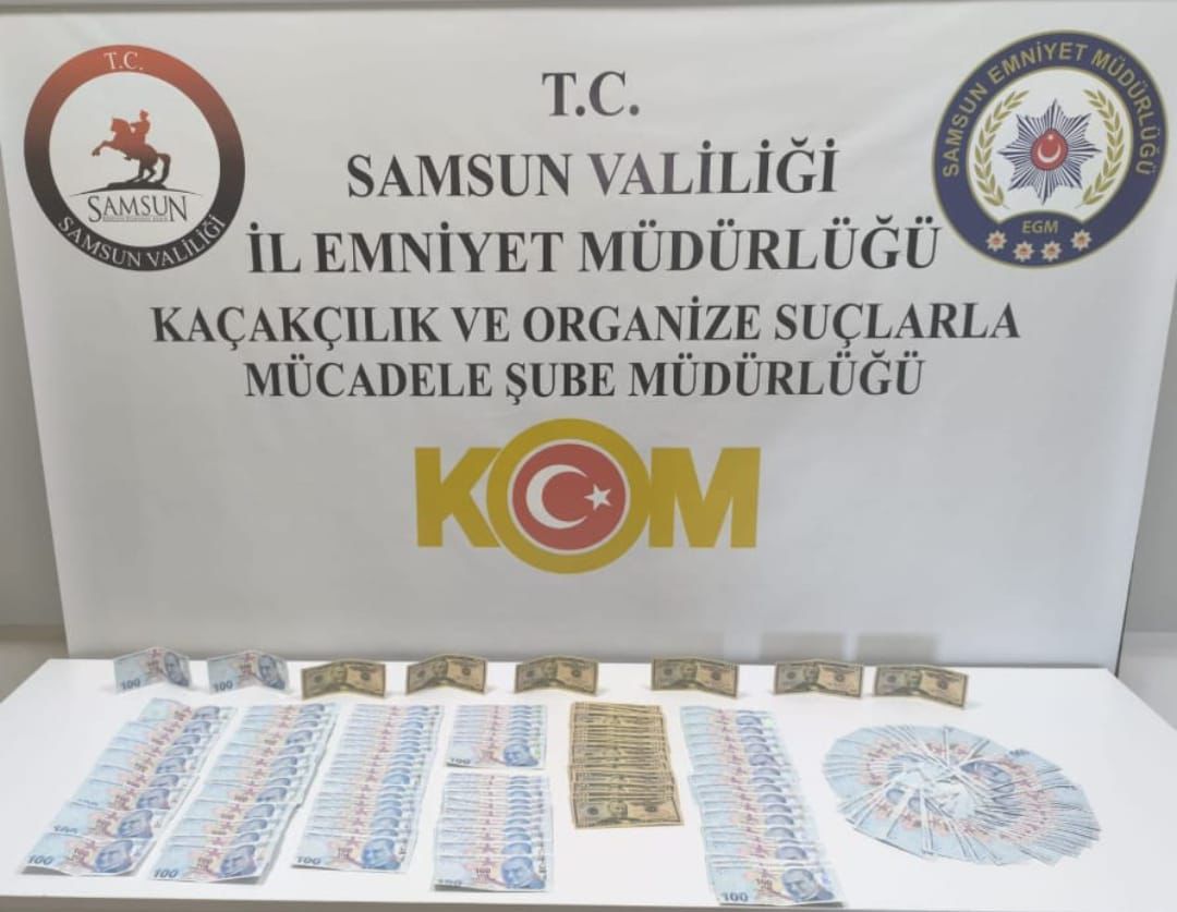 Samsun'da sahte para operasyonunda 1 kişi tutuklandı