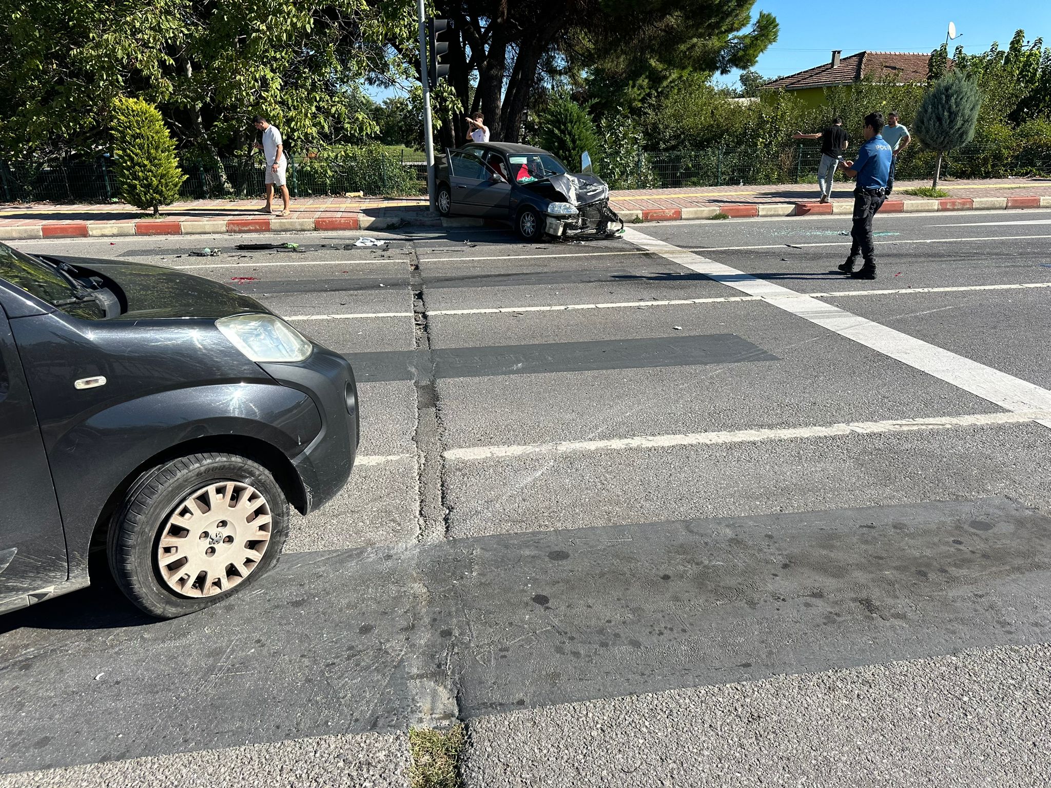 Samsun'un 19 Mayıs ilçesinde zincirleme kaza! 5 yaralı