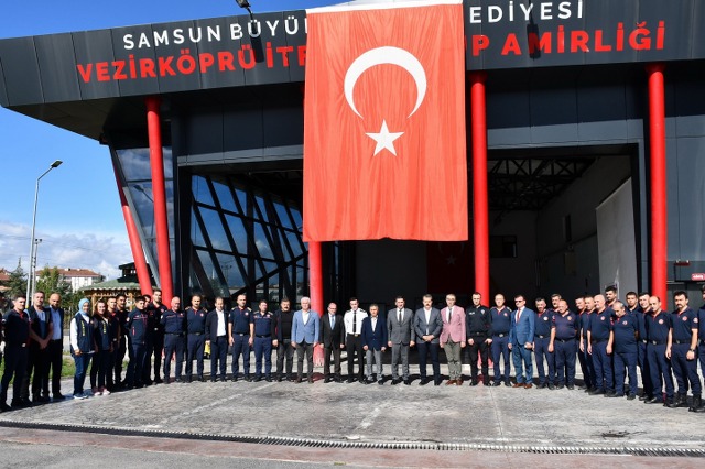 İtfaiye teşkilatı 310 yıllık tarihiyle Samsun'da kutlandı