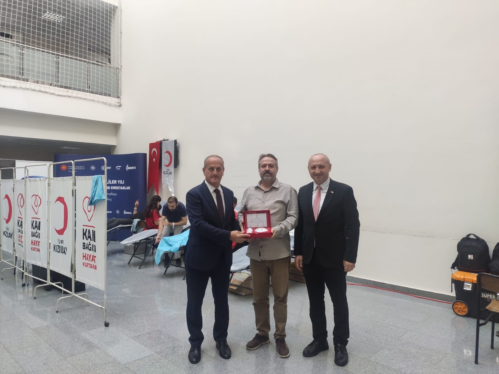 Samsun'da SGK'dan kan bağışı