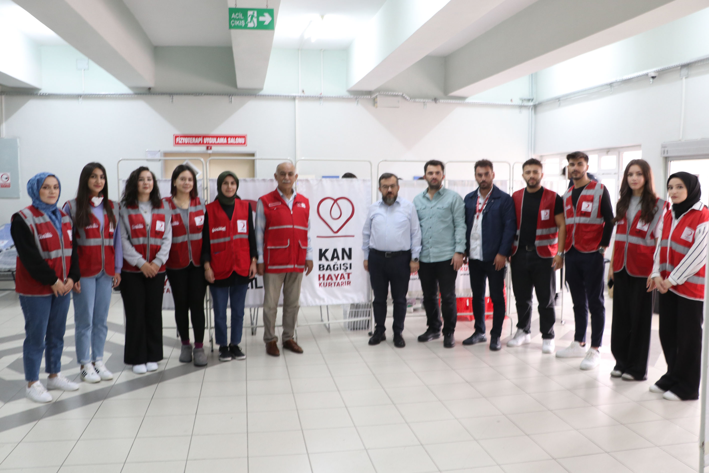 Samsun Havza MYO'dan kan bağışı