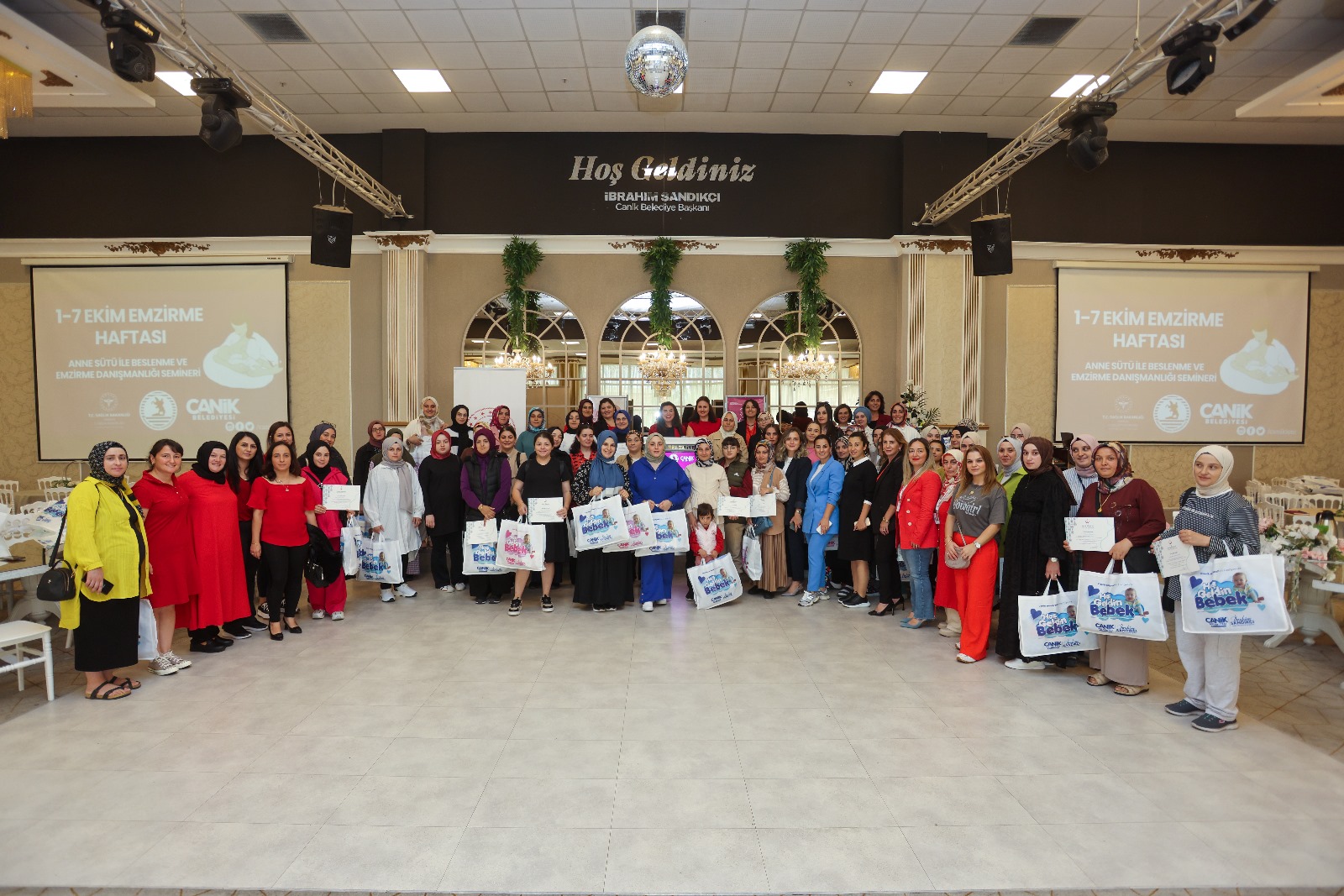 Canik Belediyesinden anne adaylarına eğitim