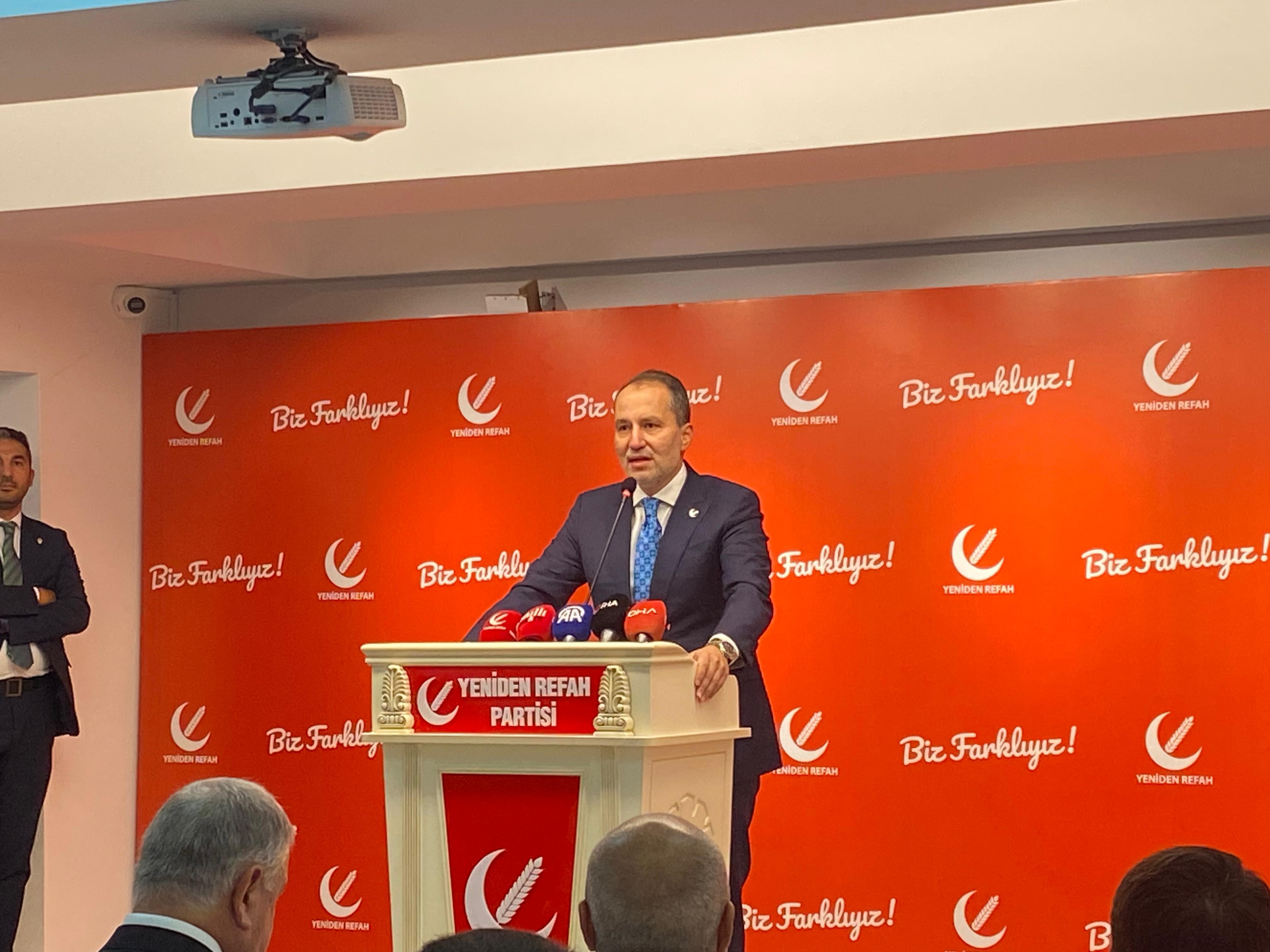 YRP Genel Başkanı Fatih Erbakan: İdam cezası gündeme alınmalı