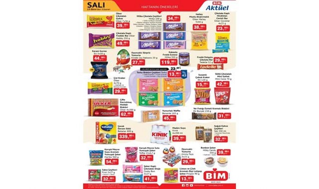 BİM 15 Ekim indirimli ürünler kataloğu yayınladı