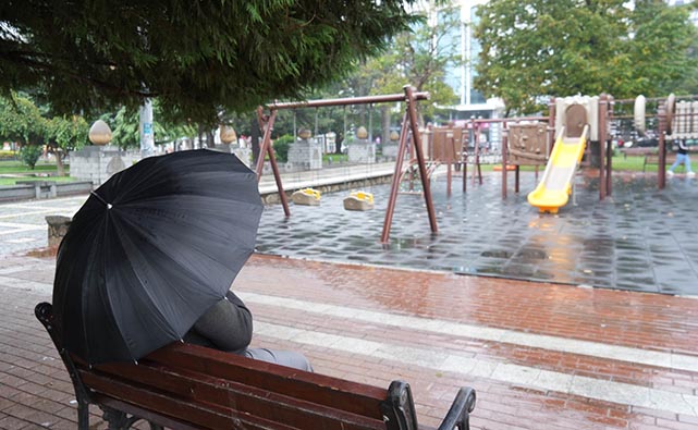 Samsun Türkiye'nin en çok yağış alan üçüncü ili oldu