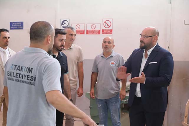 Başkan Türkel: “Üreterek kalkınacağız”