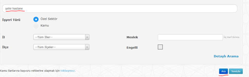 İŞKUR duyurdu: ‘Şehir hastanelerine temizlik işçisi ve 20 branş daha alınacak’ KPSS şartı yok