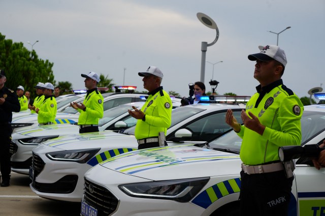 Samsun Emniyet Müdürlüğü'ne yeni araç takviyesi