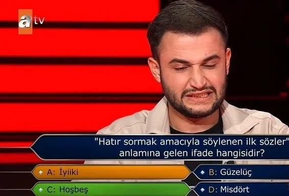 Kim Milyoner Olmak İster’de şaşırtan hukuk öğrencisi