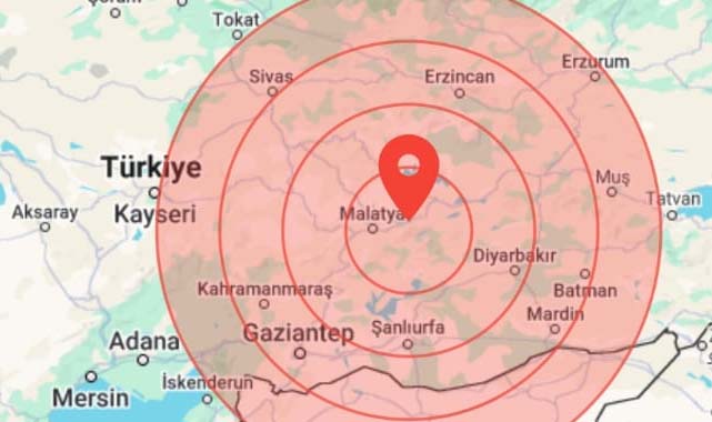 Samsun'da deprem!