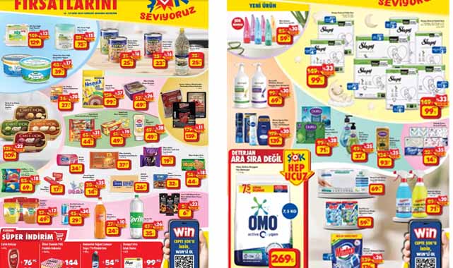 ŞOK Market'te birçok üründe indirim rüzgarı