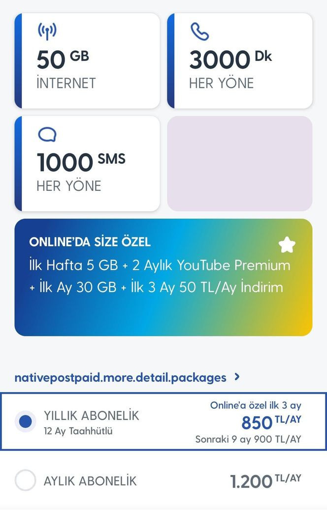 Turkcell’den ayrıcalıklı paket: Vekillere 286 TL Vekil olmayanlara 1200 TL