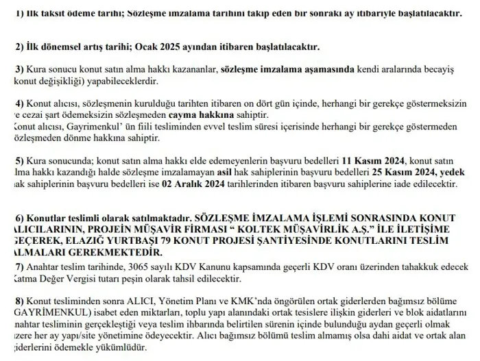 Toki tek tek açıkladı! Onlarca daire satılacak, aylık taksit ise 7.224 TL