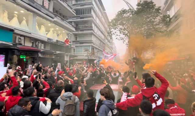 Samsunspor'a taraftardan büyük destek