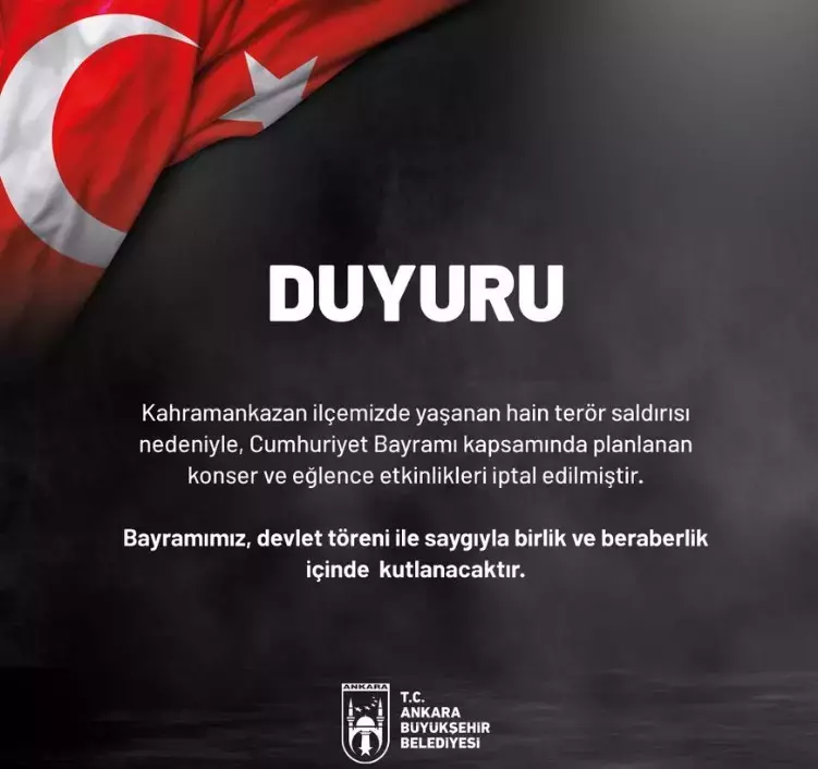 29 Ekim etkinlikleri iptal mi? Cumhuriyet Bayramı kutlanmayacak mı? 