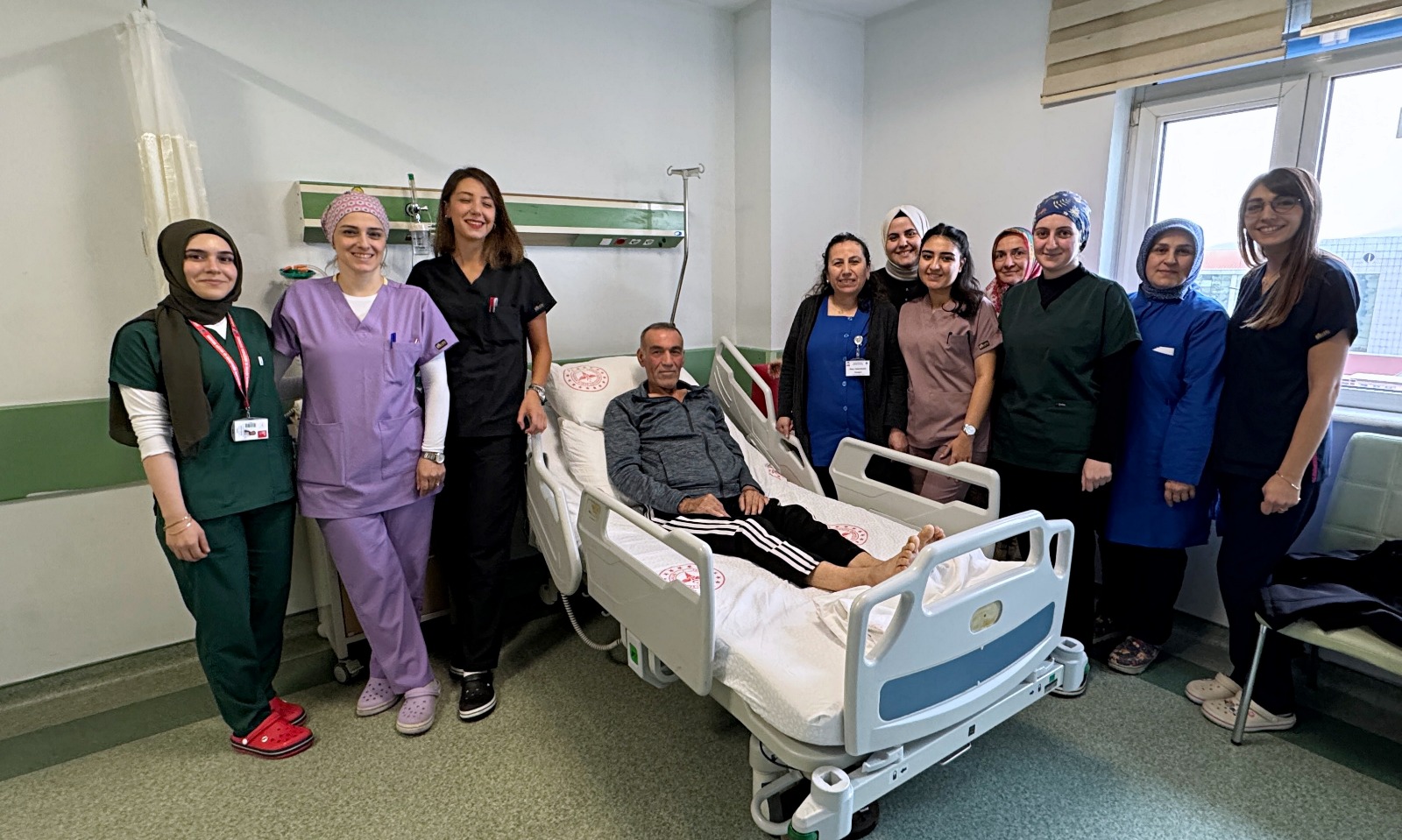 Samsun'da hibrit ameliyatla yaşama dönüş