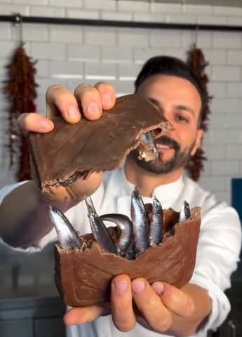 Dubai çikolatasına Karadeniz'den rakip geldi! Hamsili çikolata