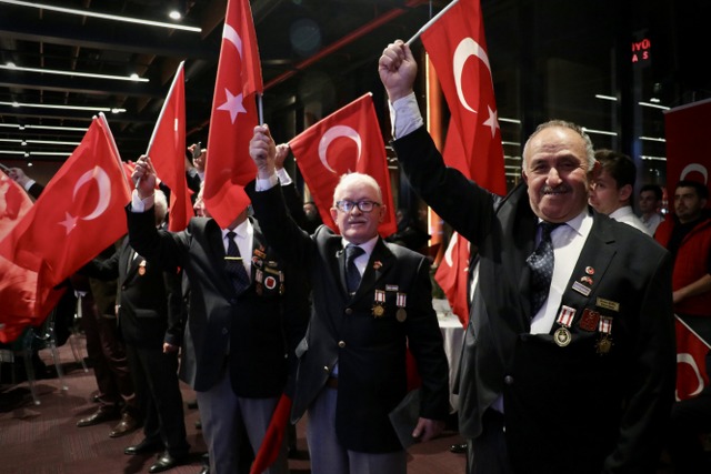 Samsun'da Cumhuriyet'in 101. yılı coşkuyla kutlandı