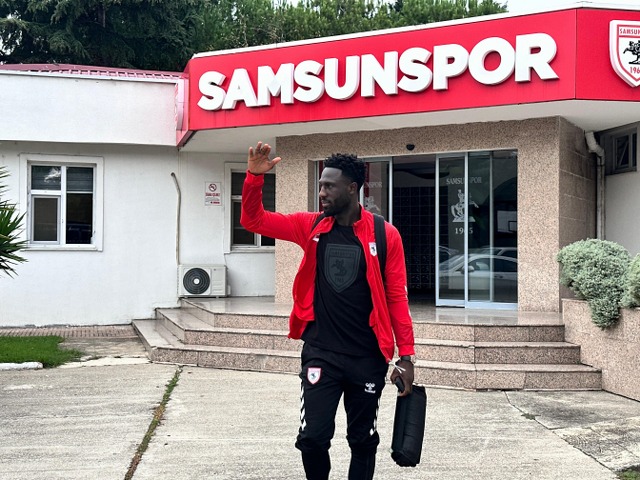 Samsunspor kafilesi Bayburt'a gitti