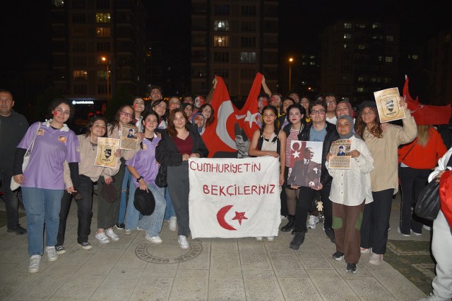 Samsun Atakum'da 29 Ekim coşkuyla kutlandı