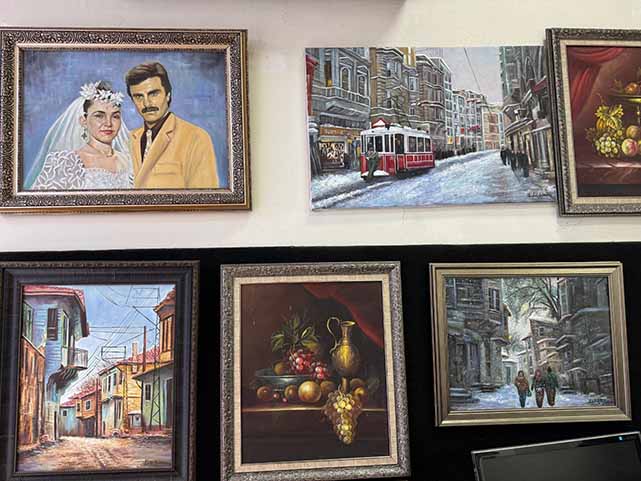Samsun’da ressam 69 yaşında diploma hayalini gerçekleştirdi