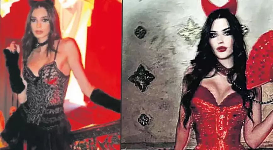 Talu Kardeşlerden melek ve şeytan kostümü