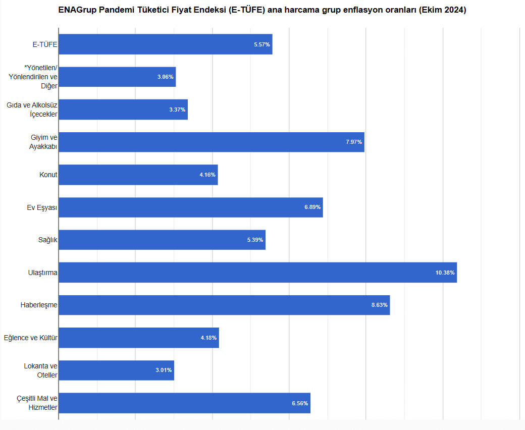 ENAG açıkladı: Ekim ayı enflasyon oranları