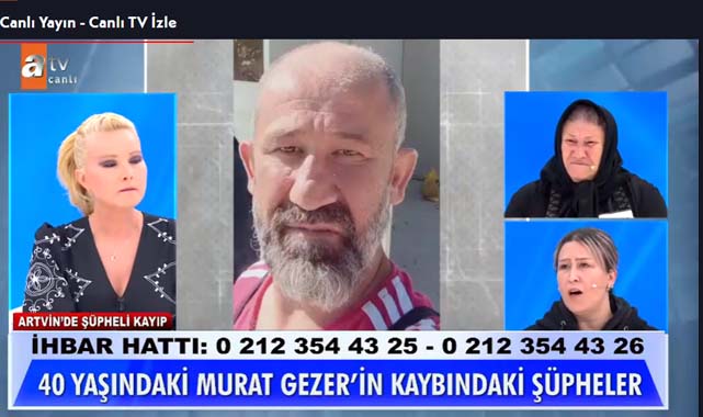 Samsunlu işçi Murat Gezer Müge Anlı'da aranıyor! Cinayete mi kurban gitti?
